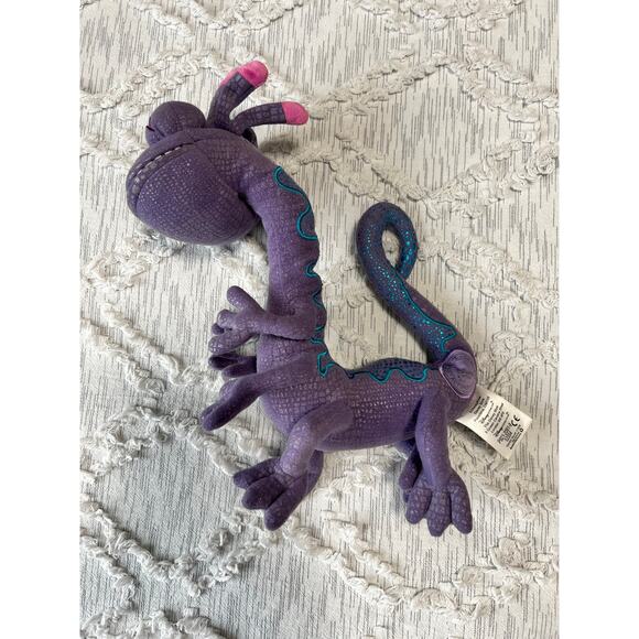 Disney Store Randall Boggs Monster Inc Plush Stuffed Animal Doll Toy Purple bean - Picture 5 of 5